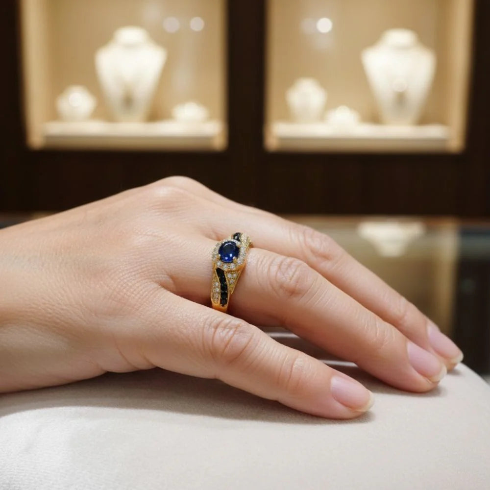 Avelisse Moraziel Sapphire Ring