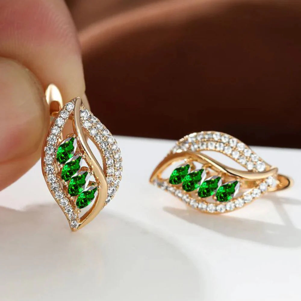 Isola Verdancia Emerald Earrings