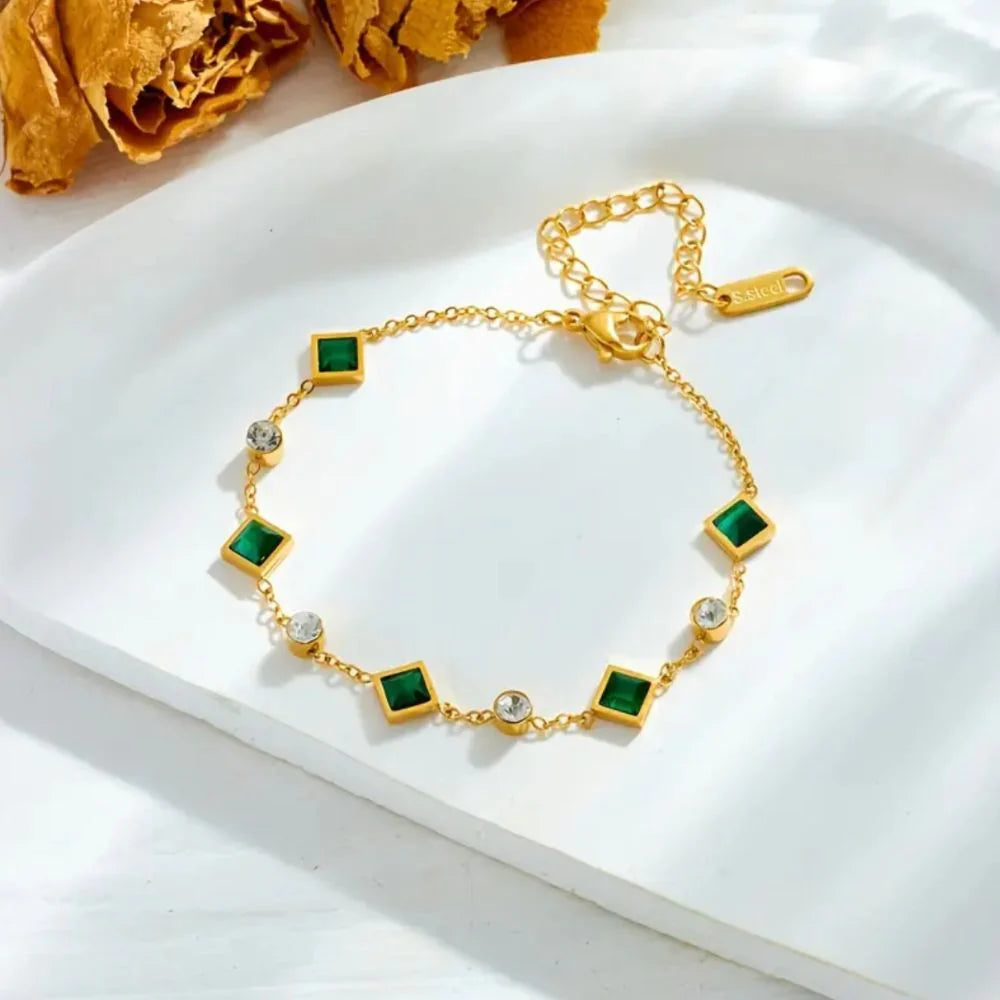 Amelisse Glenwyn Emerald Bracelet