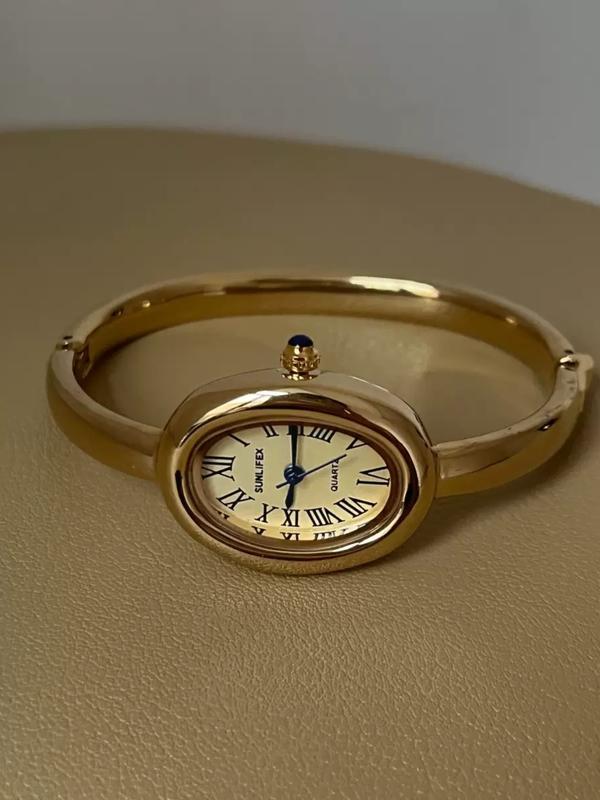 Elegant Oval Vintage Watch