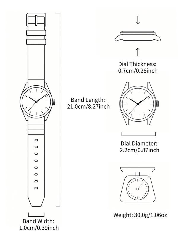 Women's Square Rhinestone Decor Watch, Wristwatch with Adjustable Strap
