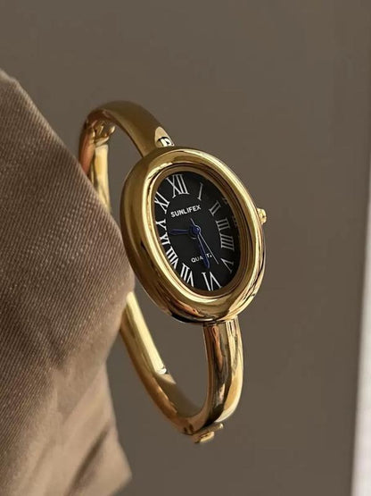 Elegant Oval Vintage Watch