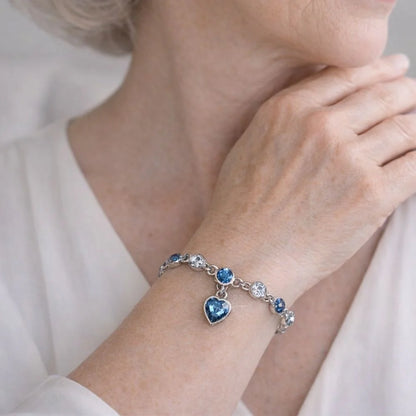 Ocean Heart Glow Bracelet