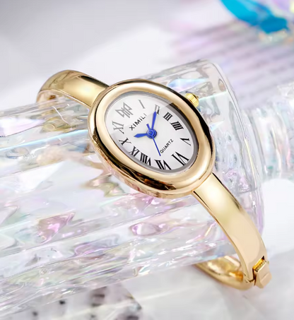 Elegant Oval Vintage Watch