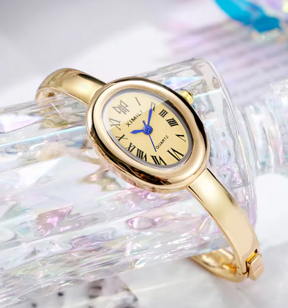 Elegant Oval Vintage Watch