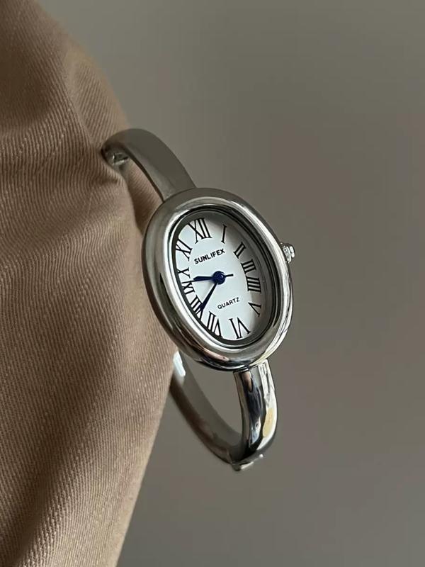 Elegant Oval Vintage Watch