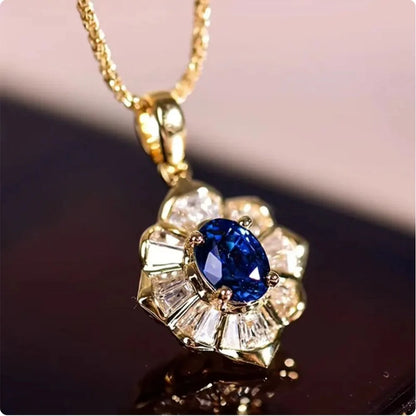 Kavella Noctazure Necklace