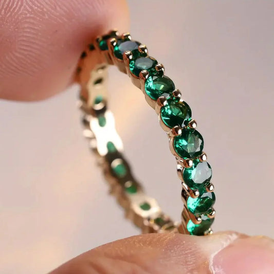 Luneth Ardenelle Emerald Ring