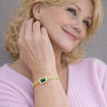 Orielle Verdaska Emerald Bracelet