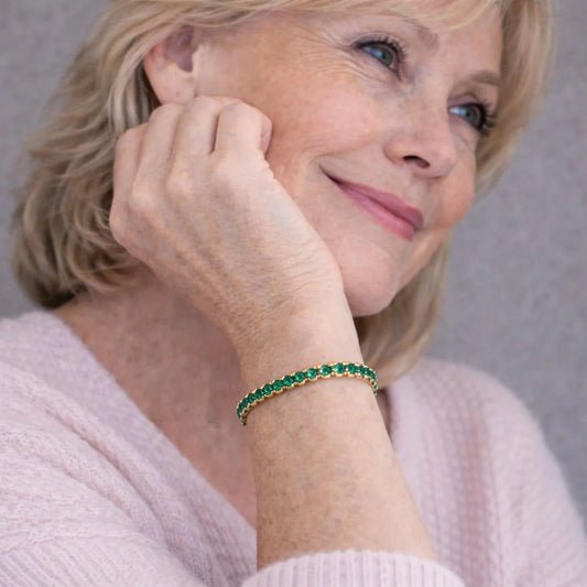 Aliona Virelli Emerald Bracelet