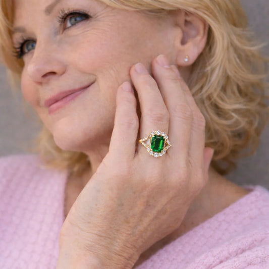 Elisova Grenthal Emerald Ring
