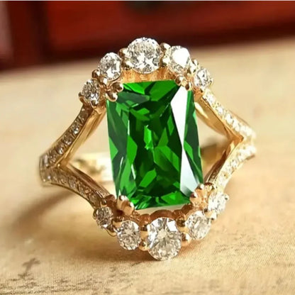 Elisova Grenthal Emerald Ring